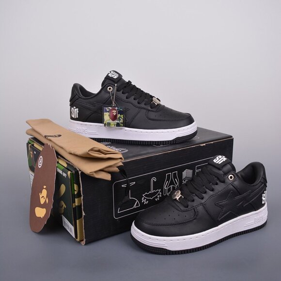 A Bathing Ape Bape Sta Black - Picture 1 of 9